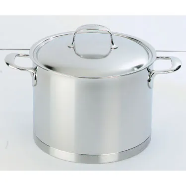 Demeyere SECONDS Atlantis Stockpot with Lid 24cm Stainless Steel