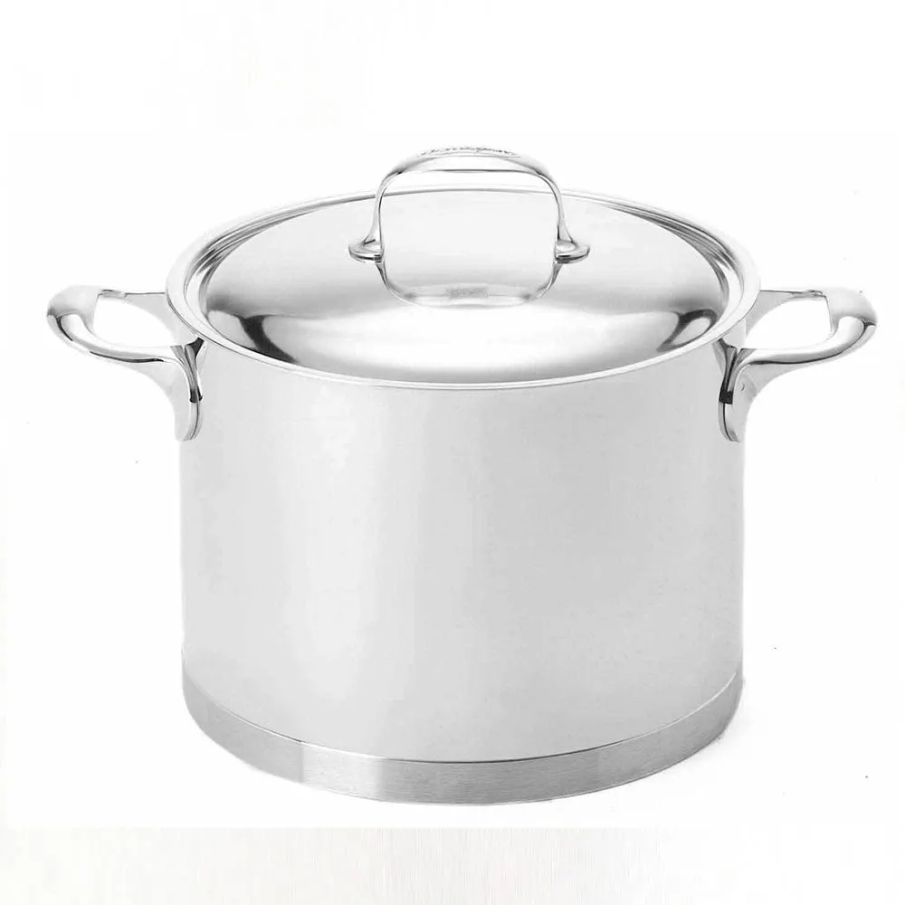 Demeyere SECONDS Atlantis Stockpot with Lid 24cm Stainless Steel