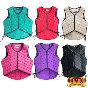 Equestrian Horse Riding Vest Safety Protective Hilason Adult Eventing