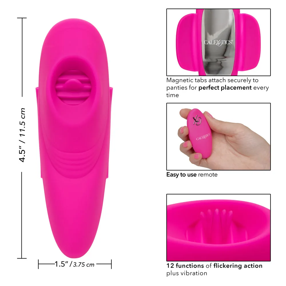 Lock-N-Play Remote Control Clitoral Flicker Panty Teaser