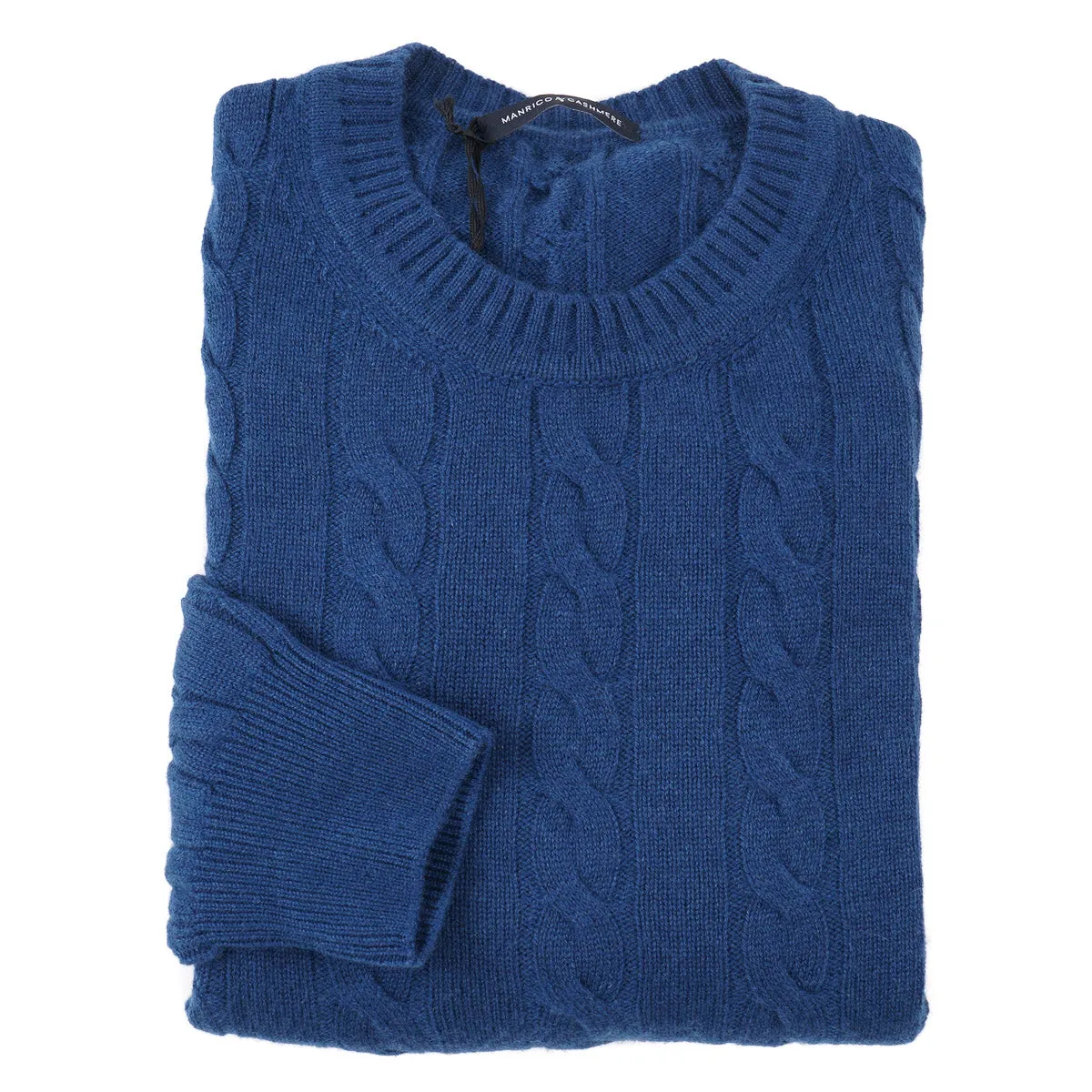 Manrico Cable Knit Cashmere Sweater