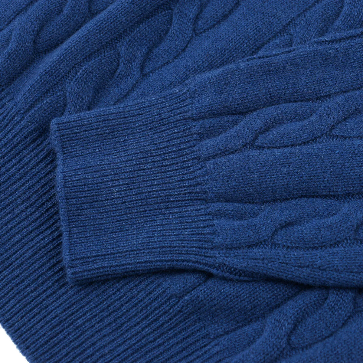 Manrico Cable Knit Cashmere Sweater