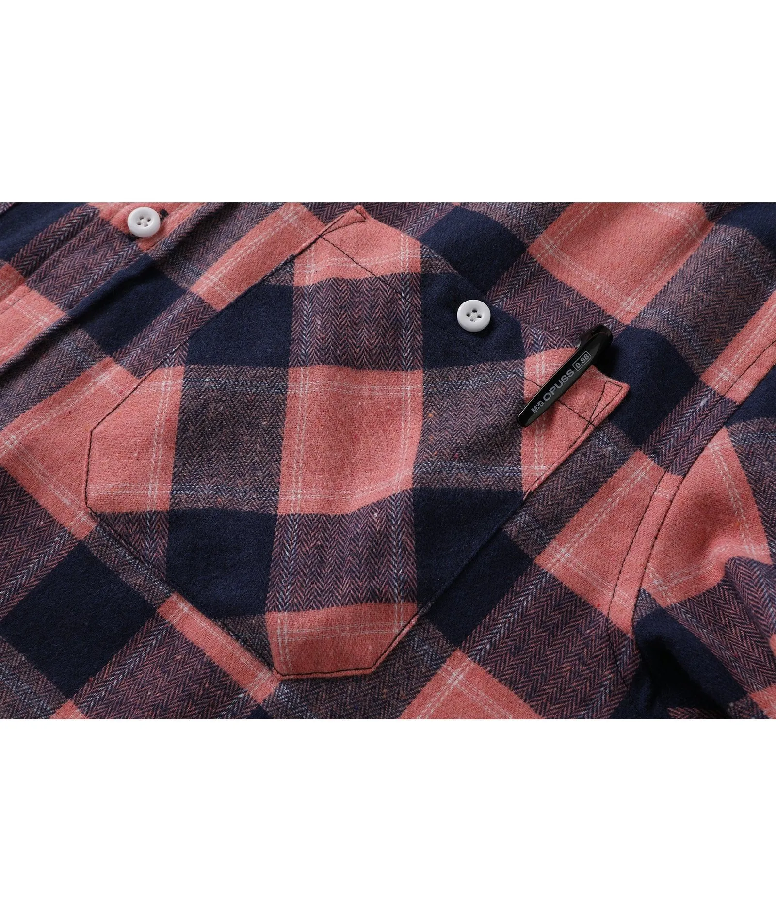 Men's Button Up Flannel Plaid Hoodie-CUMLT01116