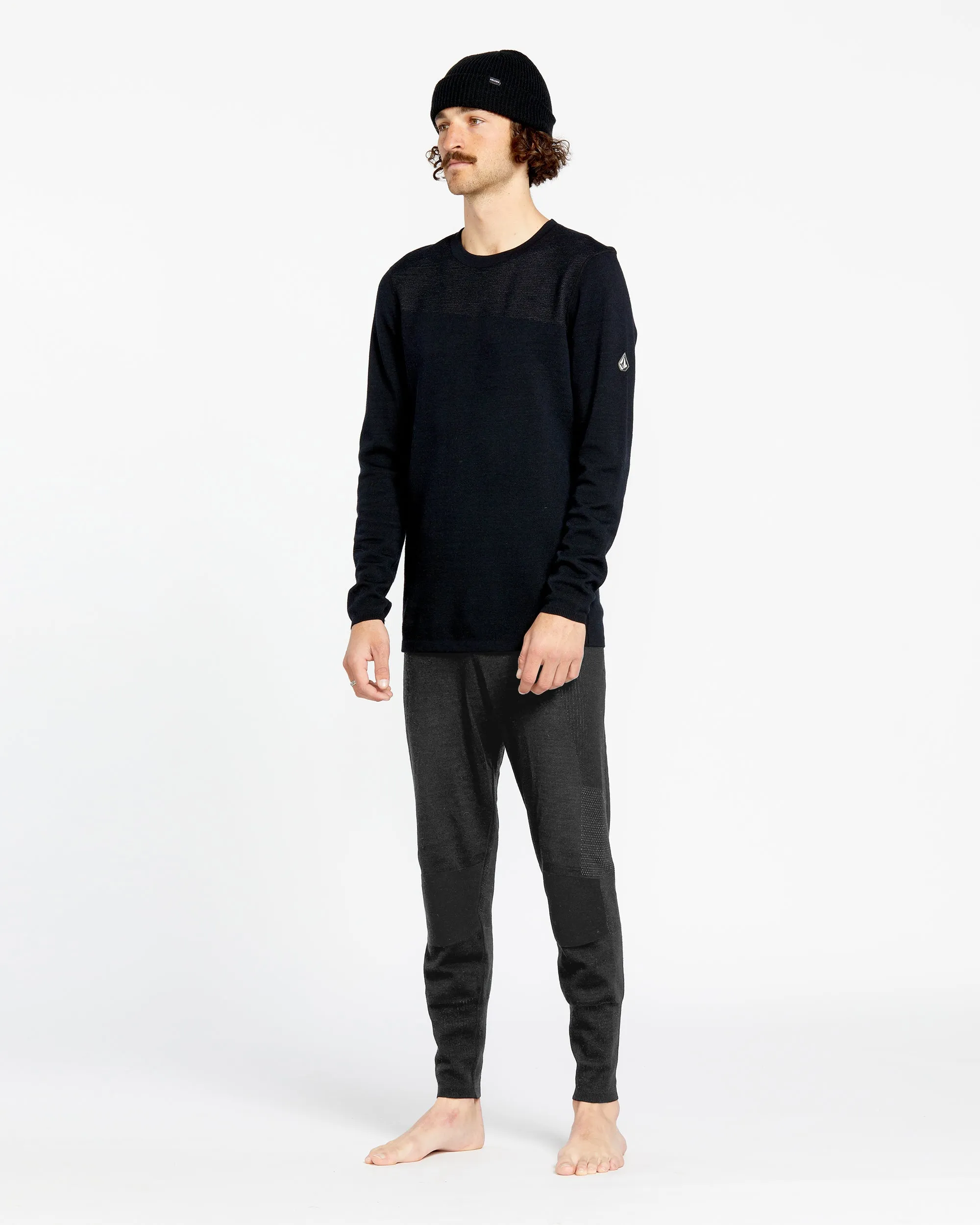 Mens Engineered Pants - Black