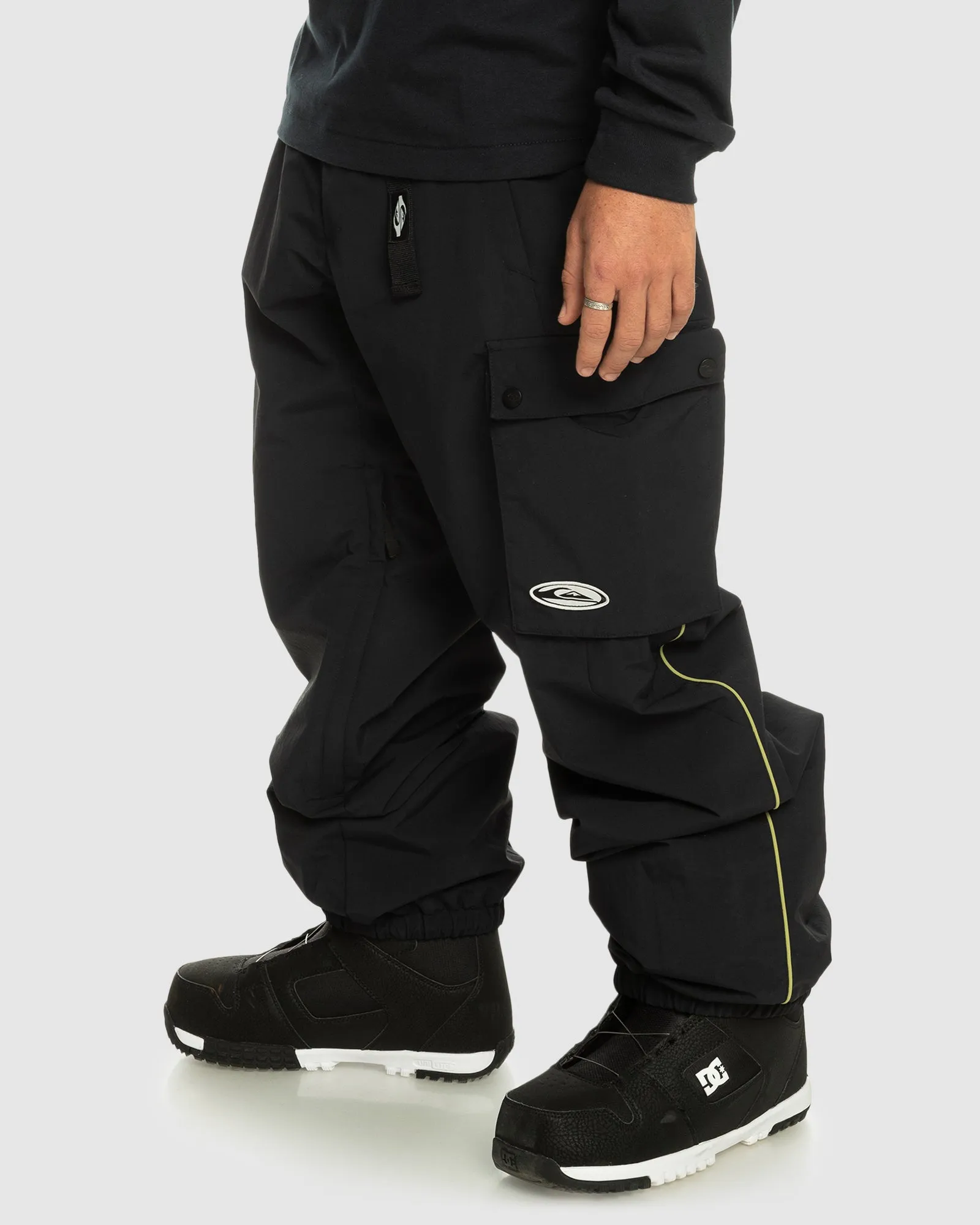 Mens Snow Down Cargo Technical Snow Pants