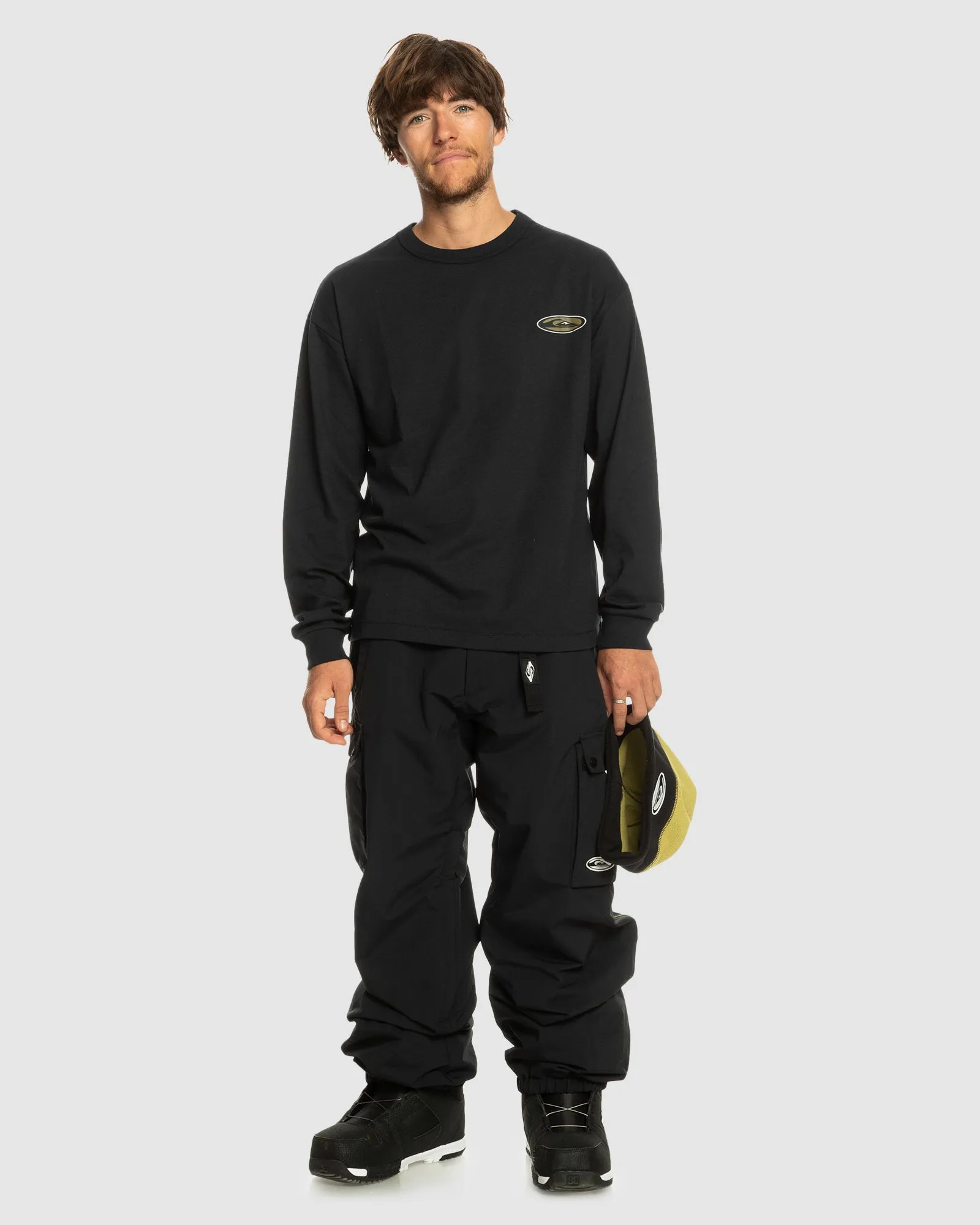 Mens Snow Down Cargo Technical Snow Pants