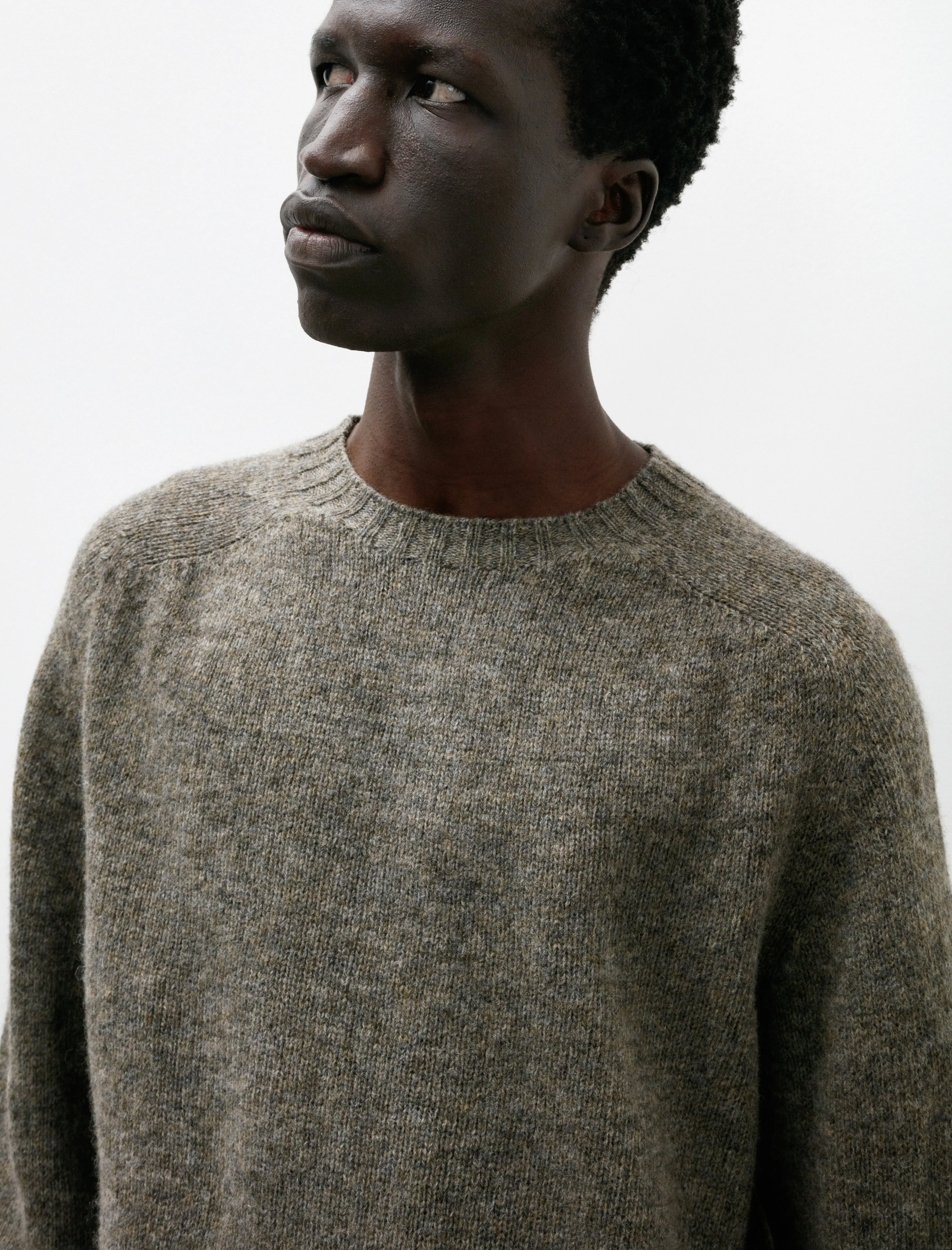 Neighbour Pure New Wool Sweater Oyster