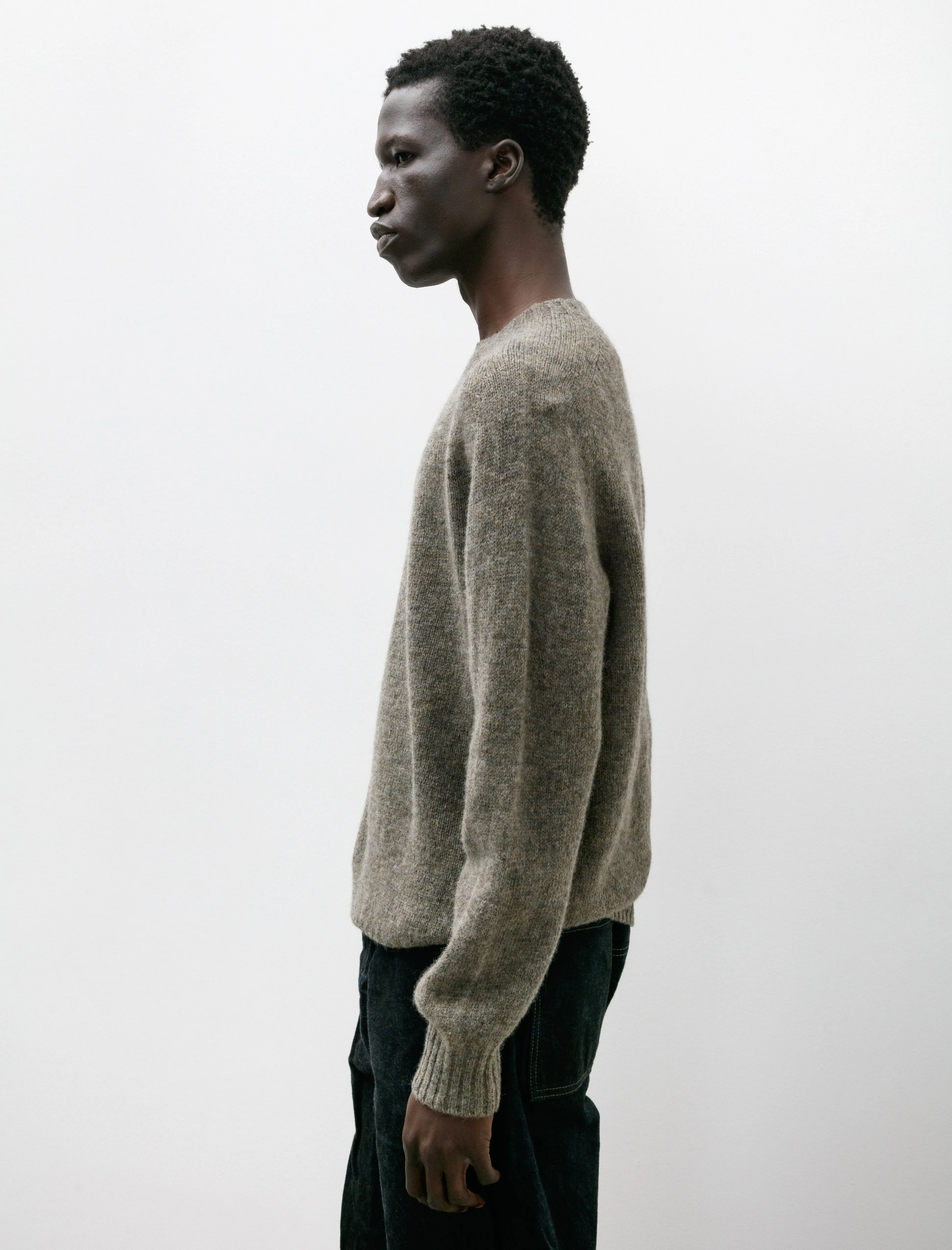 Neighbour Pure New Wool Sweater Oyster