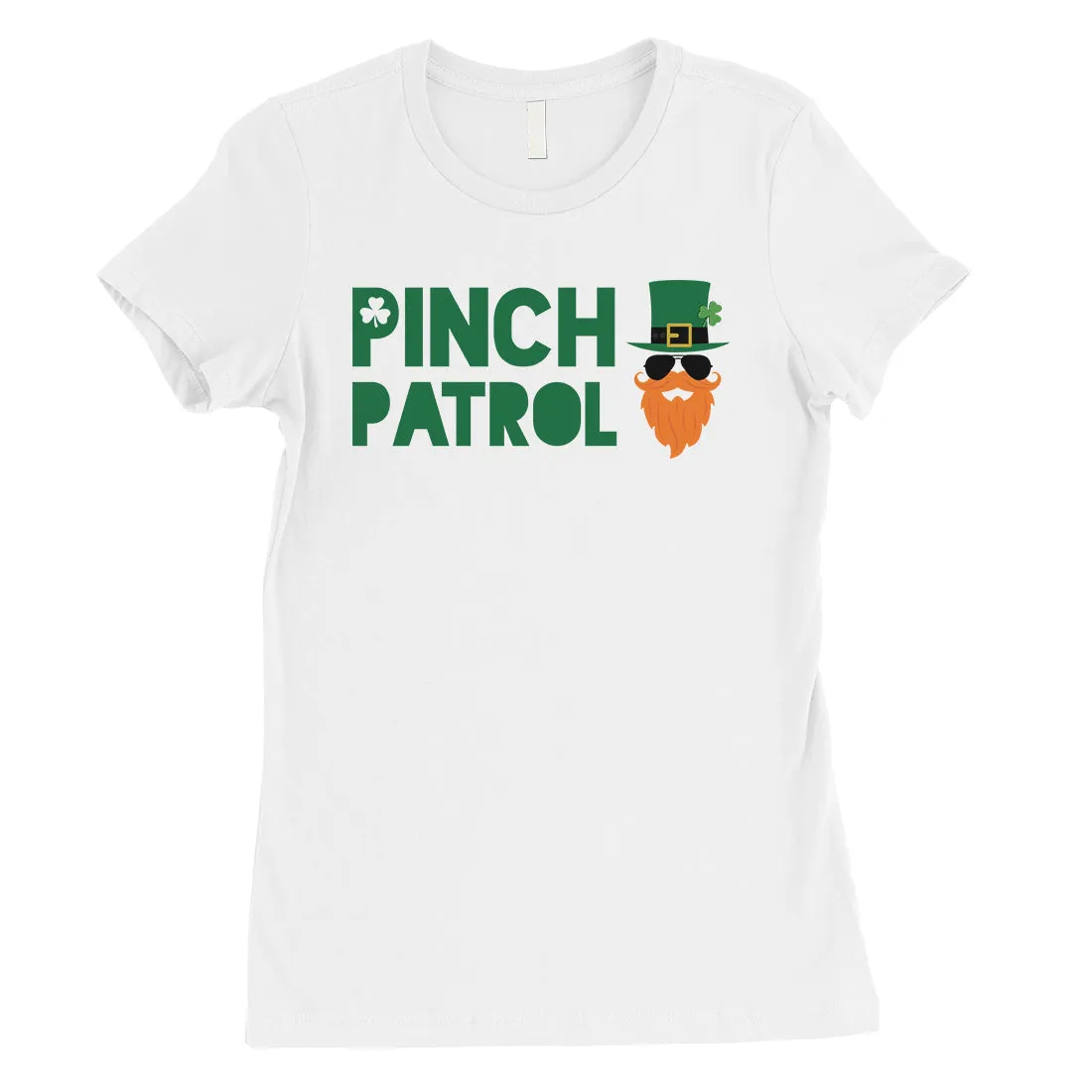 Pinch Patrol Leprechaun Womens Tee Saint Patrick's Day T-Shirt