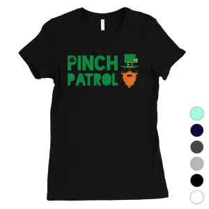 Pinch Patrol Leprechaun Womens Tee Saint Patrick's Day T-Shirt