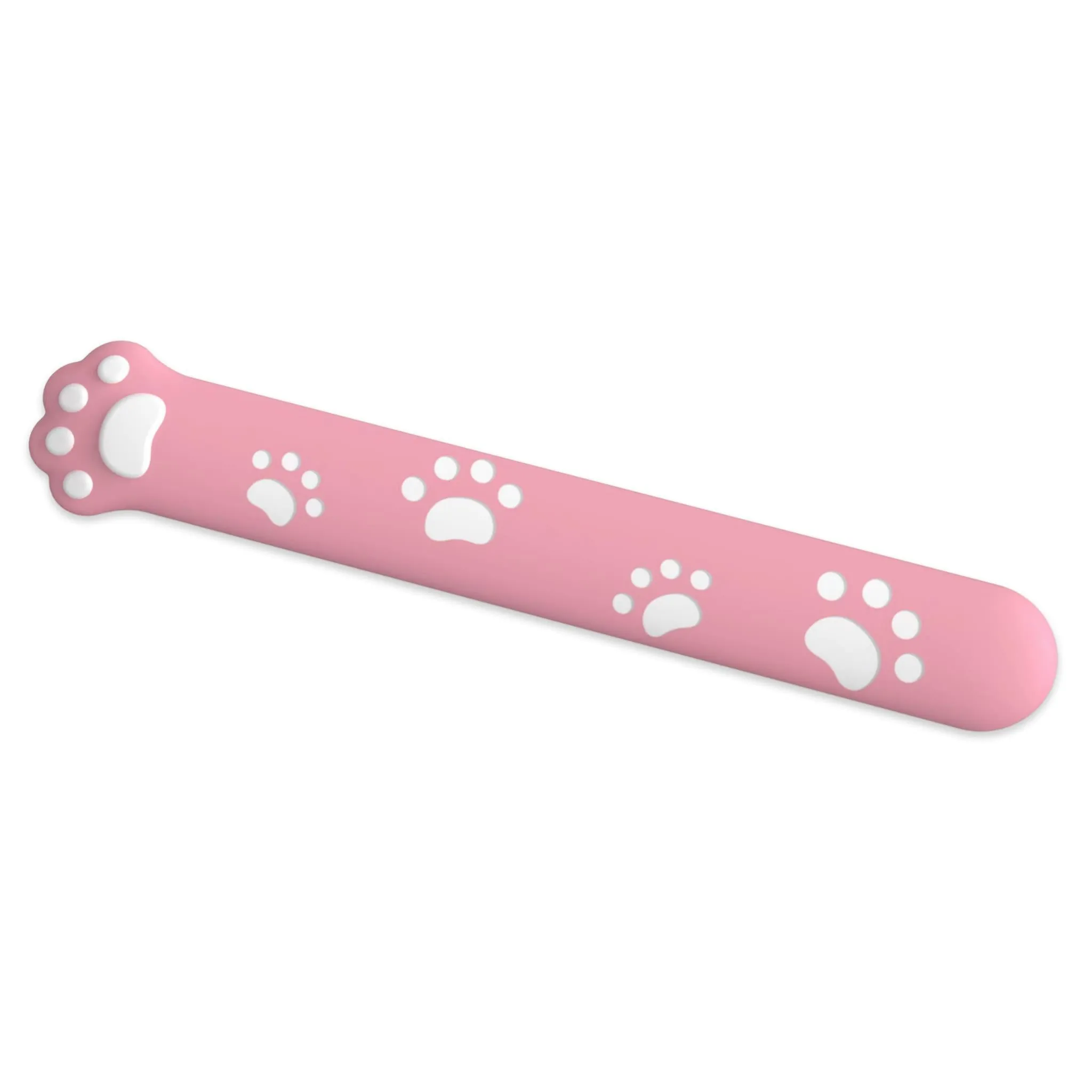 Playmax Paw Print Wrist Rest (Pink/White)