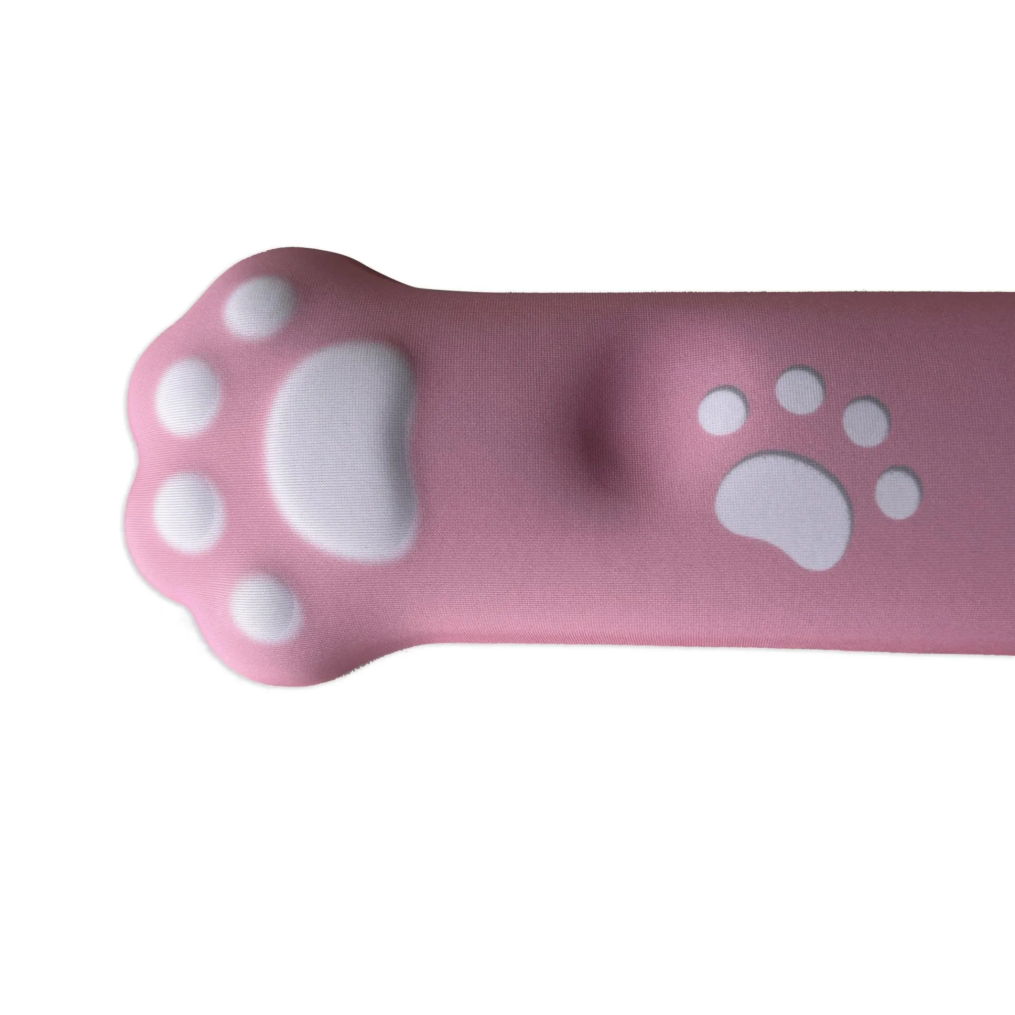 Playmax Paw Print Wrist Rest (Pink/White)