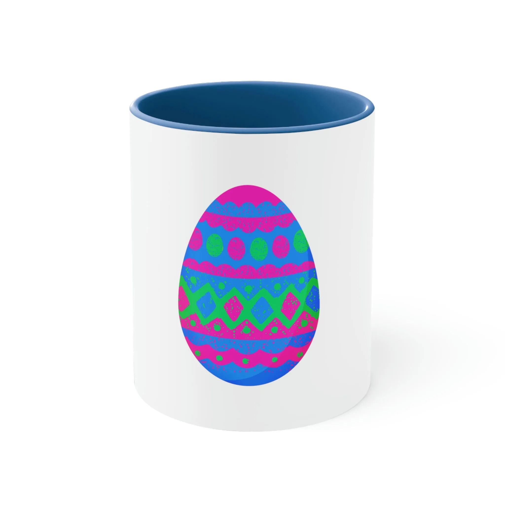 Polysexual Flag Accent Coffee Mug Easter Festival - Easter Egg