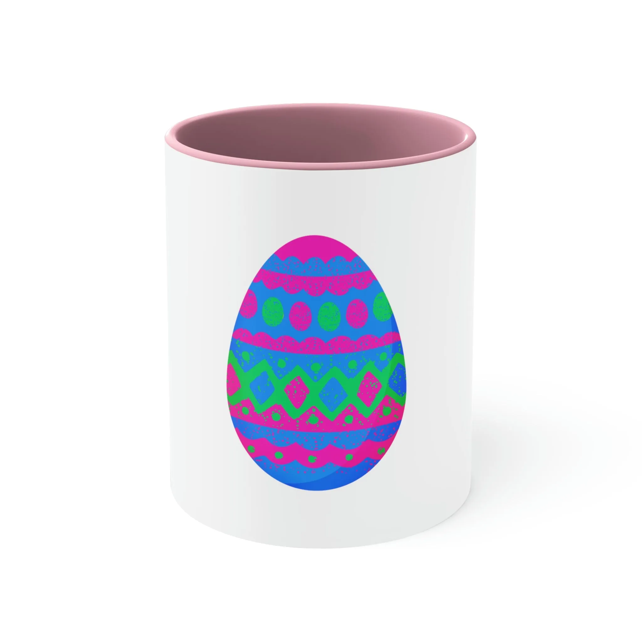 Polysexual Flag Accent Coffee Mug Easter Festival - Easter Egg