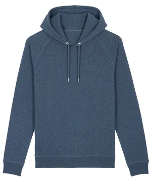 Sider unisex side pocket hoodie  (STSU824) | Dark Heather Blue