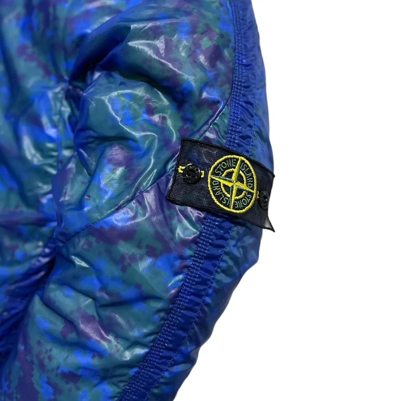 Stone Island Digital Camo Mesh Down Jacket