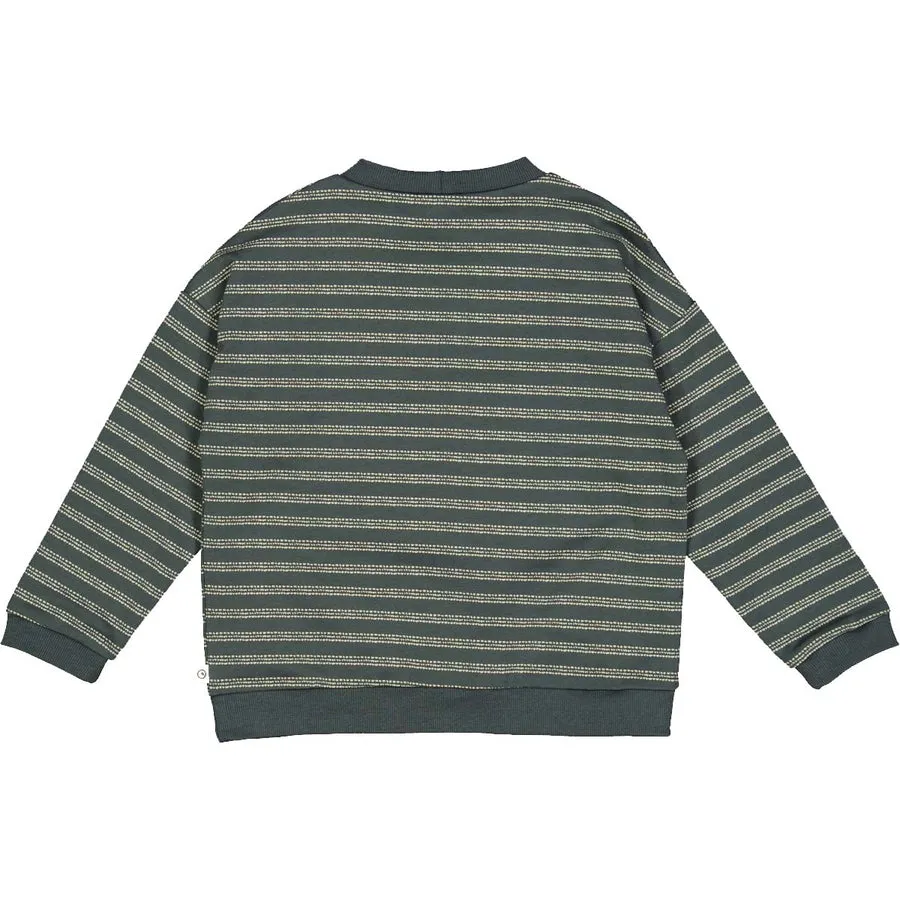 Stripe Sweatshirt - Balance Green