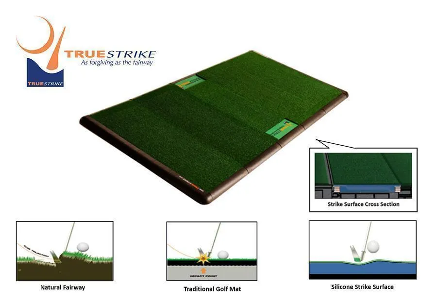 TrueStrike Golf Mat - Academy