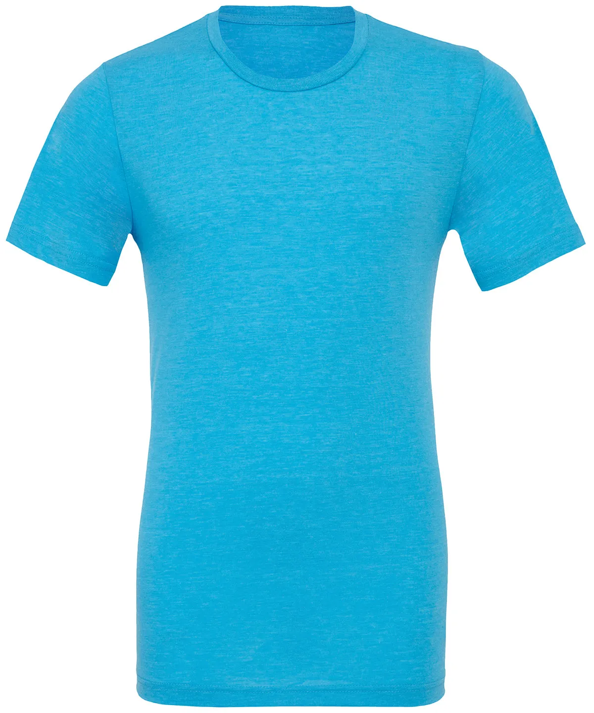 Unisex triblend crew neck t-shirt | Aqua Triblend