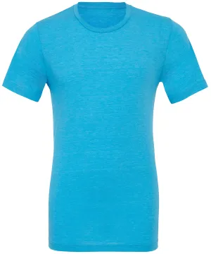 Unisex triblend crew neck t-shirt | Aqua Triblend