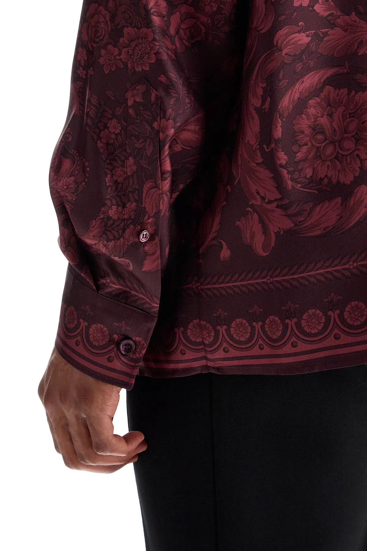 Versace Baroque Silk Shirt