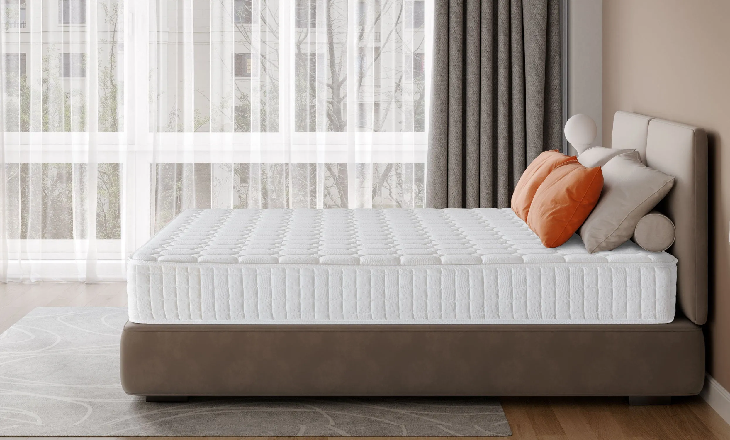 Vesgantti Original Hybrid Mattress-12 Inch Tight Top Mattress Series