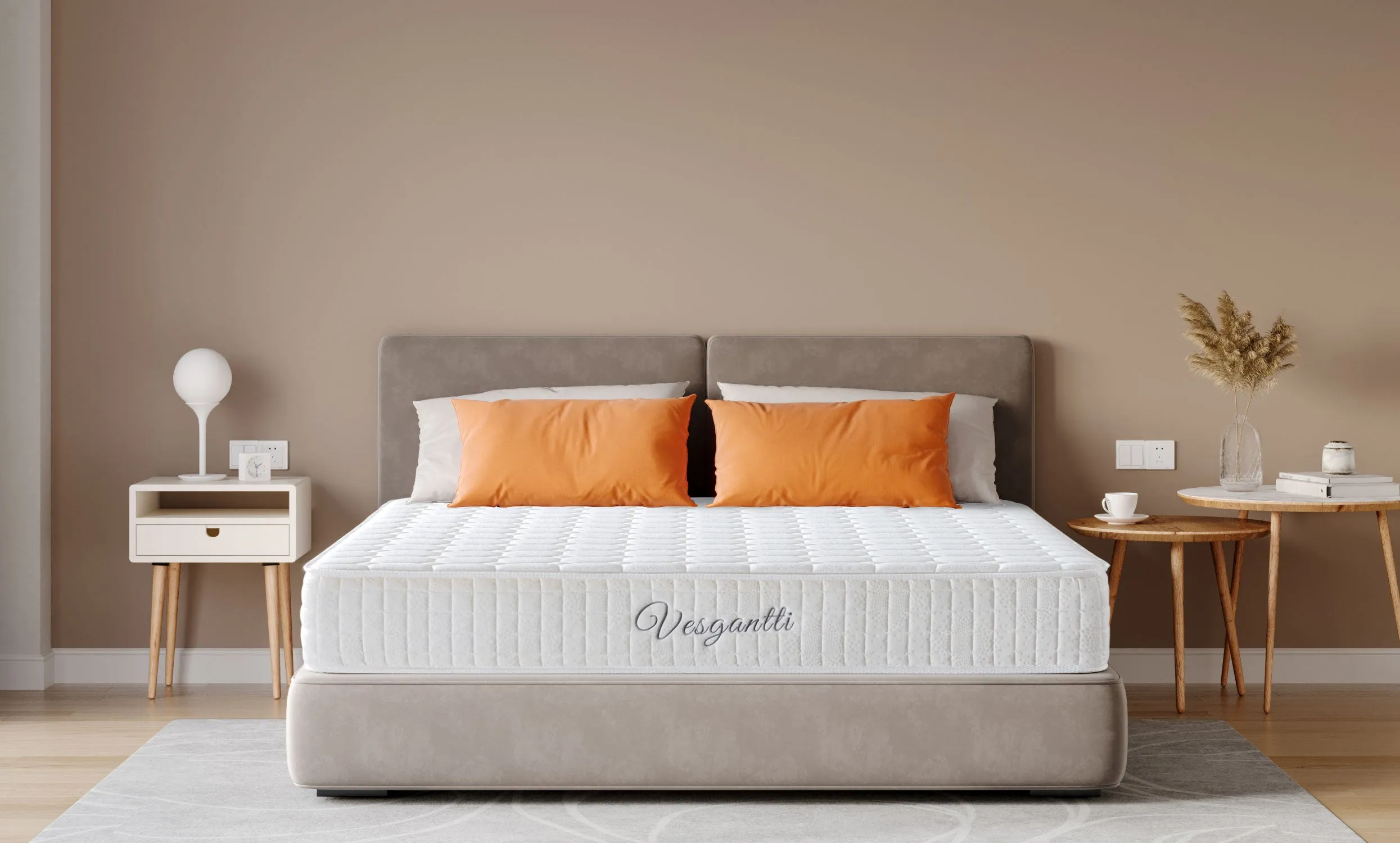 Vesgantti Original Hybrid Mattress-12 Inch Tight Top Mattress Series